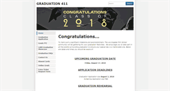 Desktop Screenshot of lafsgraduation.com